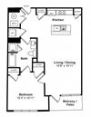 Floor plan at IO Piazza by Windsor